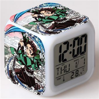 Despertador Infantil HSMY | LED | Multifuncional Colorido | Demon Slayer: Kimetsu no Yaiba 2 - 1