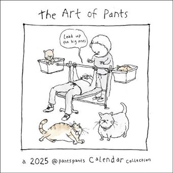 The Art Of Pants 2025 Wall Calendar - 1