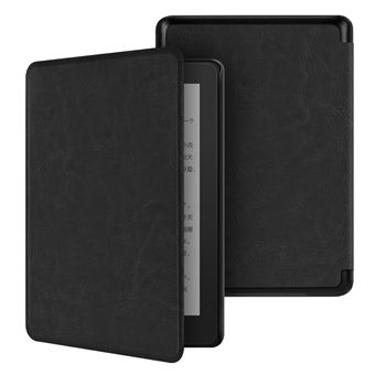 Capa FLOODKING para Amazon Kindle Paperwhite6 | Alça de Mão | Proteção Antiqueda | Função Automática | Preta - 1