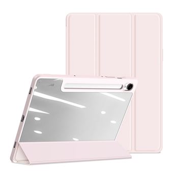 Capa DUX DUCIS para Samsung Galaxy Tab S9 FE Preta Antichoque com Porta- Rosa - 1