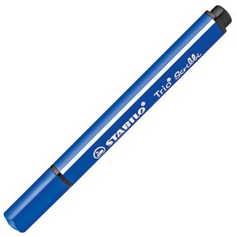 Caneta de Feltro STABILO Trio Scribbi | Azul - 1