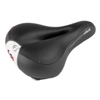 Selim de Bicicleta Velo Newport Gemini | Cinzento, Branco - 1