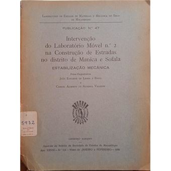 Intervenção do laboratório móvel n.º 2 na construção de estradas no distrito de manica e sofala. - 1
