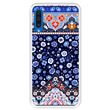 Capa Tpu Hapdey para Samsung Galaxy A50 2019 | Design Padrão Tribal de Tapete Indiano - Transparente