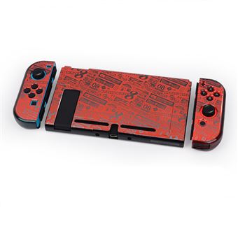 Capa HSMY Protetora para Nintendo Switch - Mario Kart 8 Vermelho - 1