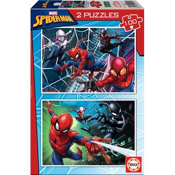 Puzzle Educa Spider-Man 18101 | 2X100 Peças - 1