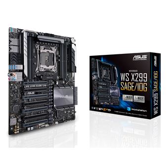 Motherboard ASUS WS X299 SAGE/10G | Preto - 1
