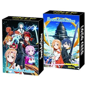 Mini Cartão Lomo DreamWorks LM135 |  Sword Art Online  | 30 peças | 5.5 x 8.8 cm - 1