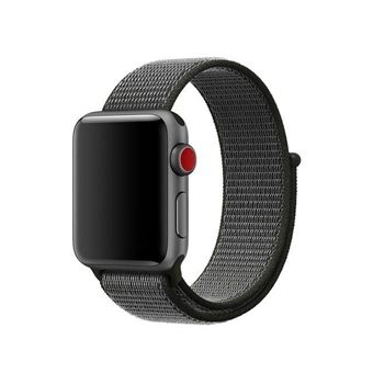 Bracelete Nylon Gift4Me para Apple Watch SE (2022) 44mm - Preto - 1
