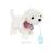 Peluche BABY born Pony Farm Puppy Doodle Azul e Rosa e Branco_0