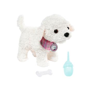 Peluche BABY born Pony Farm Puppy Doodle Azul e Rosa e Branco