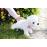 Peluche BABY born Pony Farm Puppy Doodle Azul e Rosa e Branco_3