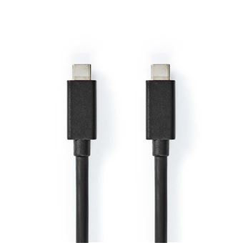 Cabo Usb Nedis CCGL64020BK10 | Preto - 1