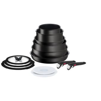 Conjunto de Fritura Tefal Ingenio Unlimited L76390 | Preto - 1