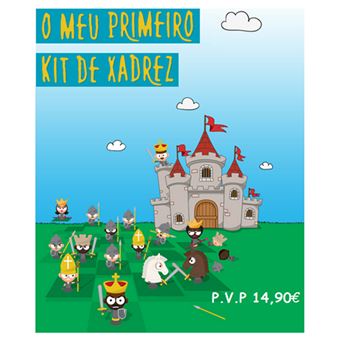 O Meu Primeiro Kit de Xadrez Loja X - 1