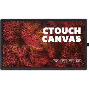 Quadro Branco Interativo CTOUCH Canvas | Preto - 1