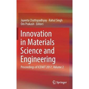 Innovation In Materials Science And Engineering - 1