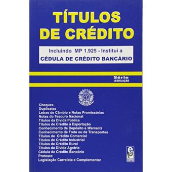 Titulos De Credito - Incluindo Cedula De Credito Bancario - Cheques - - 1