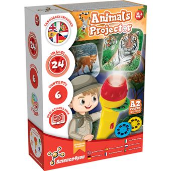 Projetor Lanterna de Animais Science4you - 1
