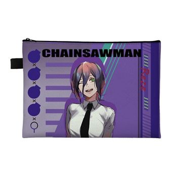 Porta Documentos Sunny Holiday Chainsaw Man Reze Roxo - 1