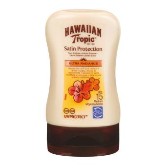 Protetor Solar Hawaiian Tropic Satin Protection Ultra Radiance Spf15 Sun Lotion 100ml - 1