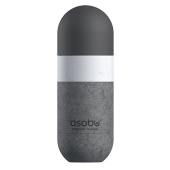 Garrafa para Bebidas Asobu Orb | Cinzento - 1