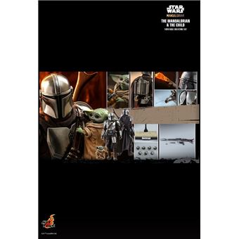 Figura Hot Toys TMS014 - Star Wars - The Mandalorian -The Mandalorian & The Child Standard Version - 1