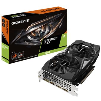 Placa de Vídeo GIGABYTE GeForce GTX 1660 OC 6G - 1
