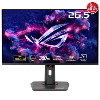 Monitor Gaming ASUS XG27ACDNG | QD-OLED | QHD | 0,03 ms | 360 Hz | 26.5" | F - 1