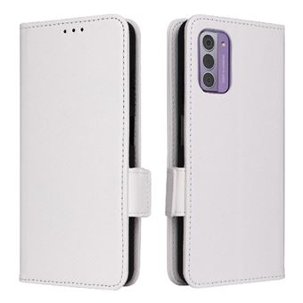 Capa ZURSANA para Nokia G42 5G | Flip | Pele PU | Fecho Magnético | Porta-cartões | Branco - 1