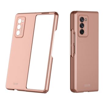 Capa e TPU Dourado Rosa à Prova de Choque para Samsung Galaxy Z Fold2 5G - 1