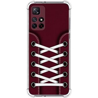 Capa Tumundosmartphone de silicone anti-choque para Xiaomi Redmi Note 11s 5G design Tênis 17 desenhos - 1