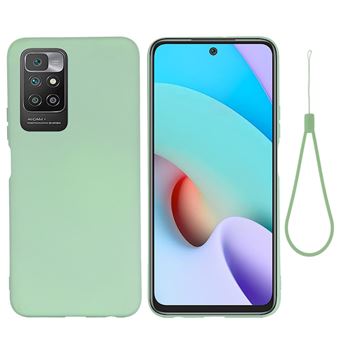 Capa Silicone com Alça Verde para Xiaomi Redmi 10/Redmi 10 Prime - 1