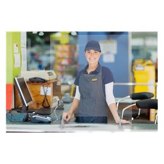 Acrílico Separador Archivo 2000 para Mesa | 5 mm Espessura | 850x750 mm - 1