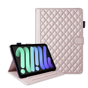 Capa FOXDOCK para iPad mini (2024) | TPU Flexível | Suporte Multiângulo | Rosa - 1
