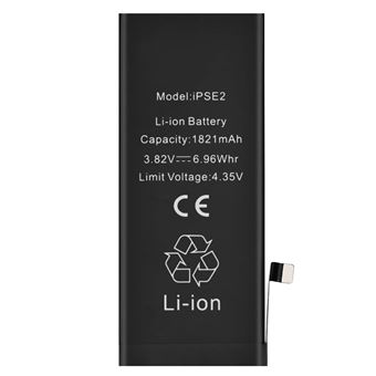 Bateria Clappio para iPhone SE 2020 Interno, Capacidade 1821mAh - 1