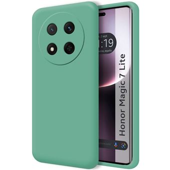 Capa TUMUNDOSMARTPHONE de silicone líquido ultramacio para Honor Magic 7 Lite 5G | Verde - 1