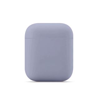 Capa de Silicone Skyhe Slim para earPods i9S-TWS - Violeta - 1
