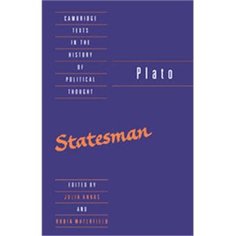 Statesman, Cambridge Texts In The History Of Political Thought - 1