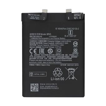 Bateria Interna Clappio para Xiaomi 12 Pro 4600mAh | 100% Compatível BP45 - 1