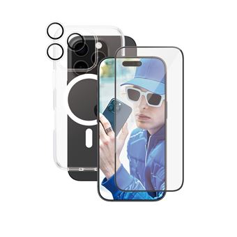 Protetor de Ecrã para Telemóvel PanzerGlass PanzerGlass® | CARE by PanzerGlass® Flagship 3-in-1 Bundle iPhone 16 Pro | Transparente - 1
