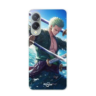 Capa Maniacase para Samsung Galaxy S25 Edge | One Piece Roronoa Zoro Sword Manga Anime - 1