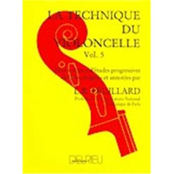 Méthodes et pédagogie EDITION DELRIEU FEUILLARD LOUIS R. - TECHNIQUE DU VIOLONCELLE VOL.5 Violoncelle - 1