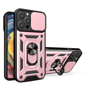 Capa de Proteção Militar Magnética Janela Deslizante Nanlin para Apple iPhone 16 Plus | ouro rosa - 1