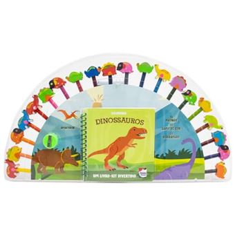 Um Livro-Kit Divertido! Desenhe Os Dinossauros - 1