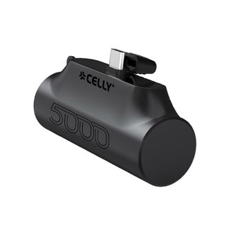 Power Bank Celly PBC5000BK | 5000 mAh | Preto - 1