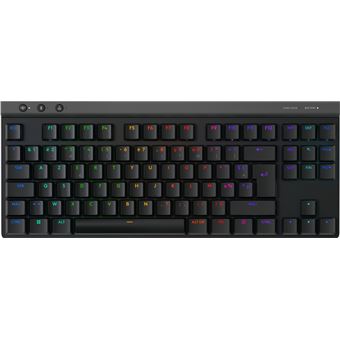 Teclado Gaming Wireless Logitech G G515 LIGHTSPEED TKL | Idioma: Francês | Preto - 1