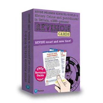 Pearson Revise Edexcel Gcse 91 History Crime And Punishment In Britain Revision Cards With Free Online Revision Guide And Workbook For Home  2022 Exams Revise Edexcel Gcse History 16 - 1