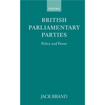 British Parliamentary Parties - Policy and Power - Hardback - 1992 - 1
