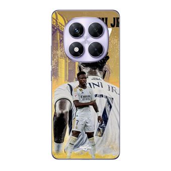 Capa Maniacase para Xiaomi Redmi Note 14 Pro 5G | Vinicius JR real madrid 7 Wallpaper - 1